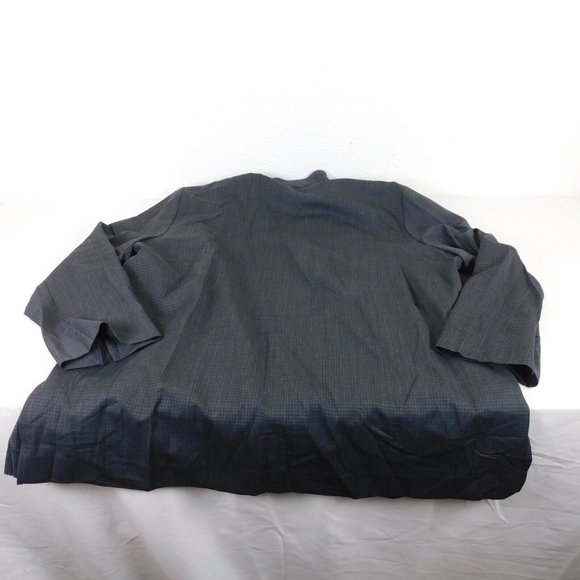 De Taille Women Charcoal Patterened Long Sleeve Jacket Top Pants Set Size XL - Picture 6 of 9